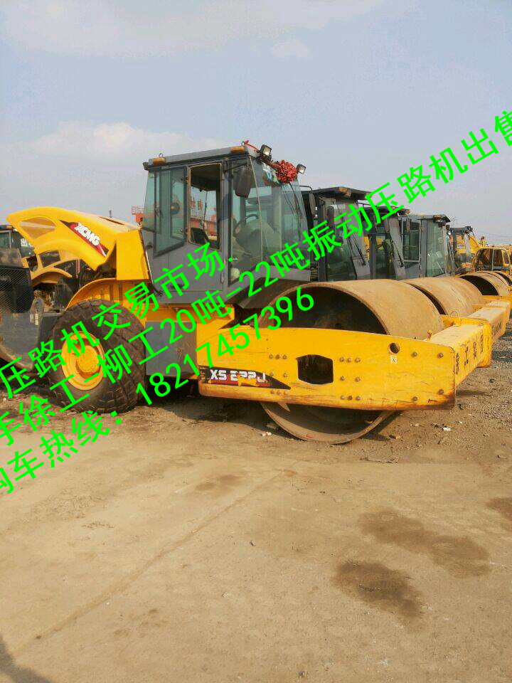敦煌出售二手22噸壓路機市場/2018新價格