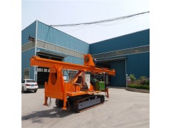 廠家生產定制長螺旋打樁機 履帶注漿cfg樁機地基長螺旋鉆孔機